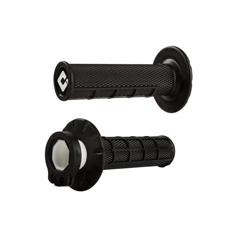ODI MX HALF WAFFLE LOCK ON GRIP BLACK - 2T / 4T