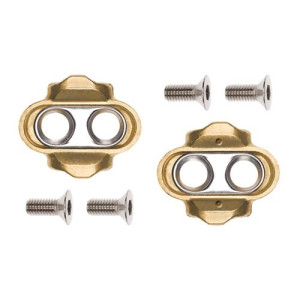 CRANKBROTHERS CLEAT STANDARD RELEASE GOLD 15 RLSE 6 DEG FLOAT
