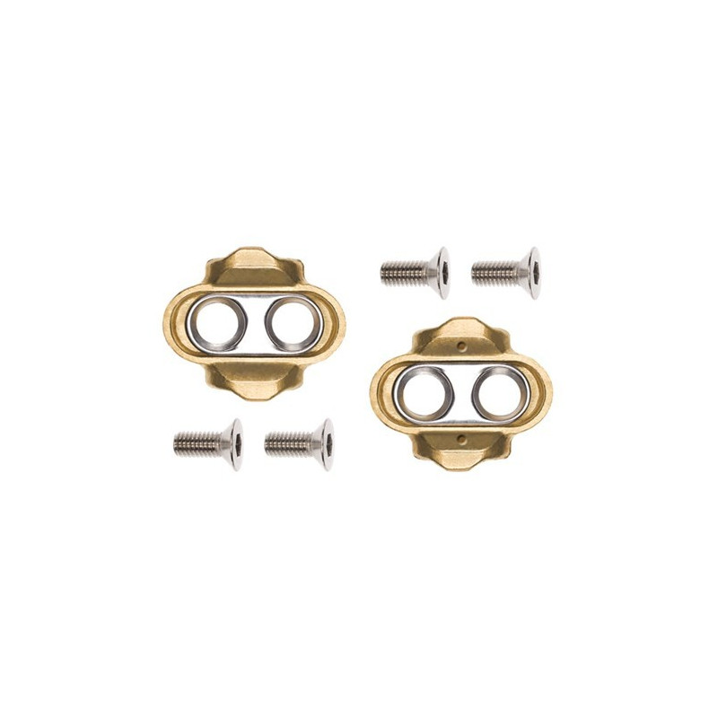 CRANKBROTHERS CLEAT STANDARD RELEASE GOLD 15 RLSE 6 DEG FLOAT