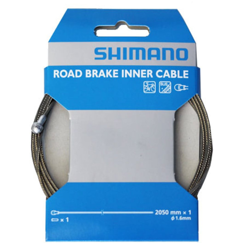 Shimano BRAKE CABLE - ROAD 1.6x2050mm STAINLESS
