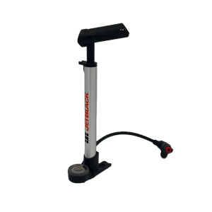 JetBlack Mini Travel Pump with Gauge
