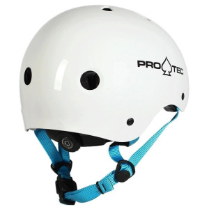 Protec Jnr Classic Youth Cert Gloss White