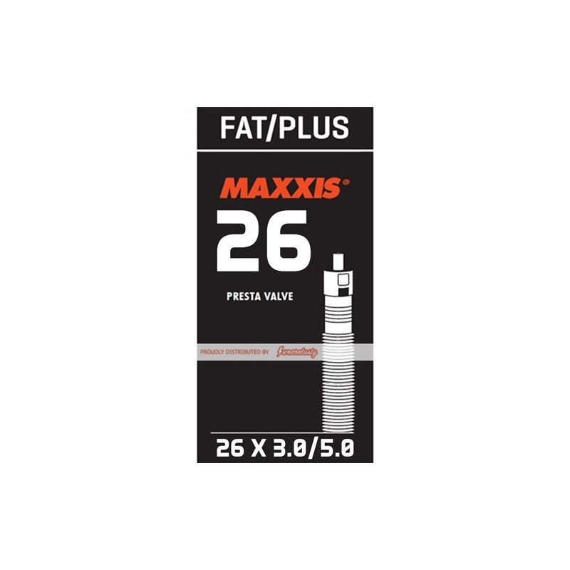 MAXXIS TUBE FAT / PLUS 26 X 3.0/5.0 PRESTA FV SEP 48MM