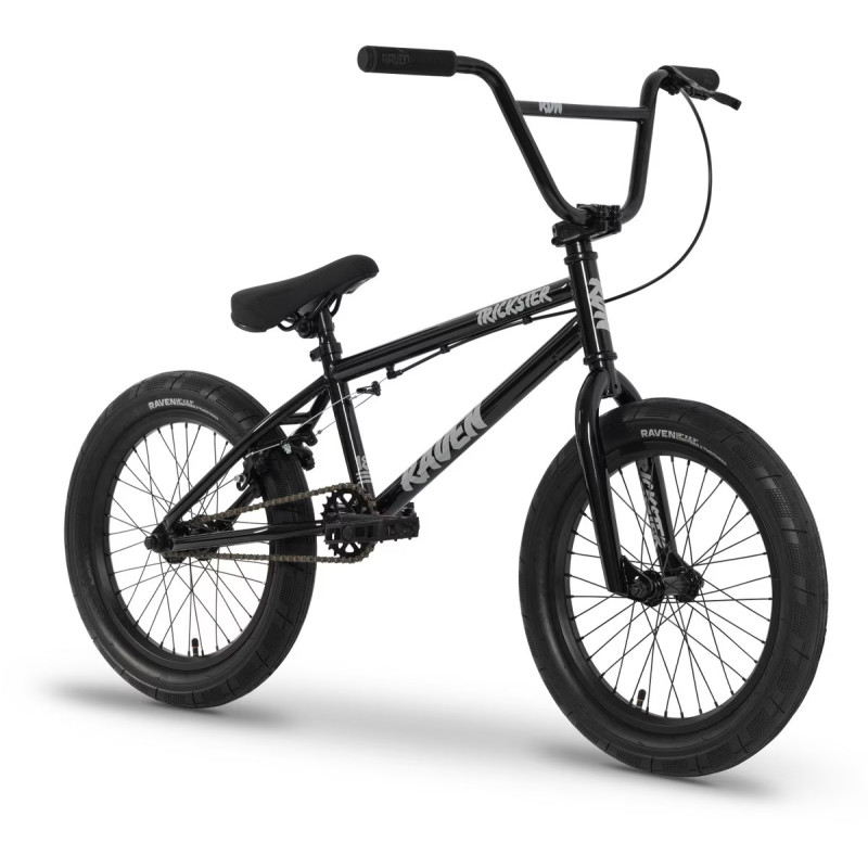 Raven Trickster 18'' BMX Bike Midnight black