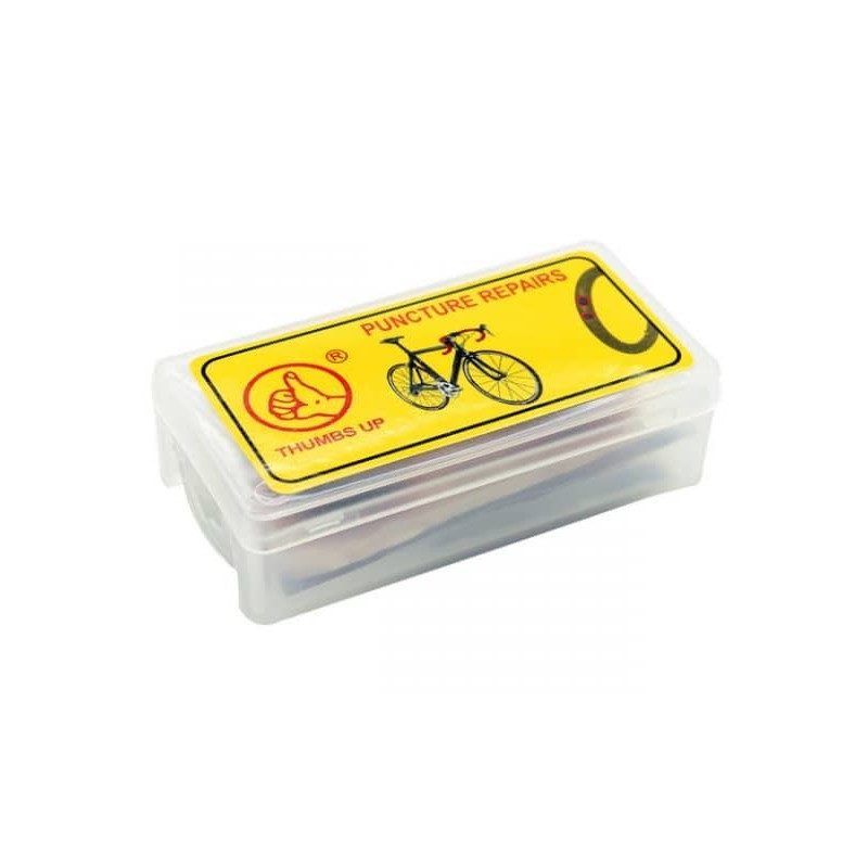 PUNCTURE REPAIR KIT -  Glueless Patch Kit each kit contains qty6 adhesive 25mm round patches