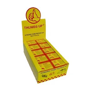 PUNCTURE REPAIR KIT - Thumbs Up (set includes 7 patches and an 8ml glue)