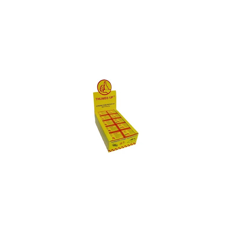 PUNCTURE REPAIR KIT - Thumbs Up (set includes 7 patches and an 8ml glue)