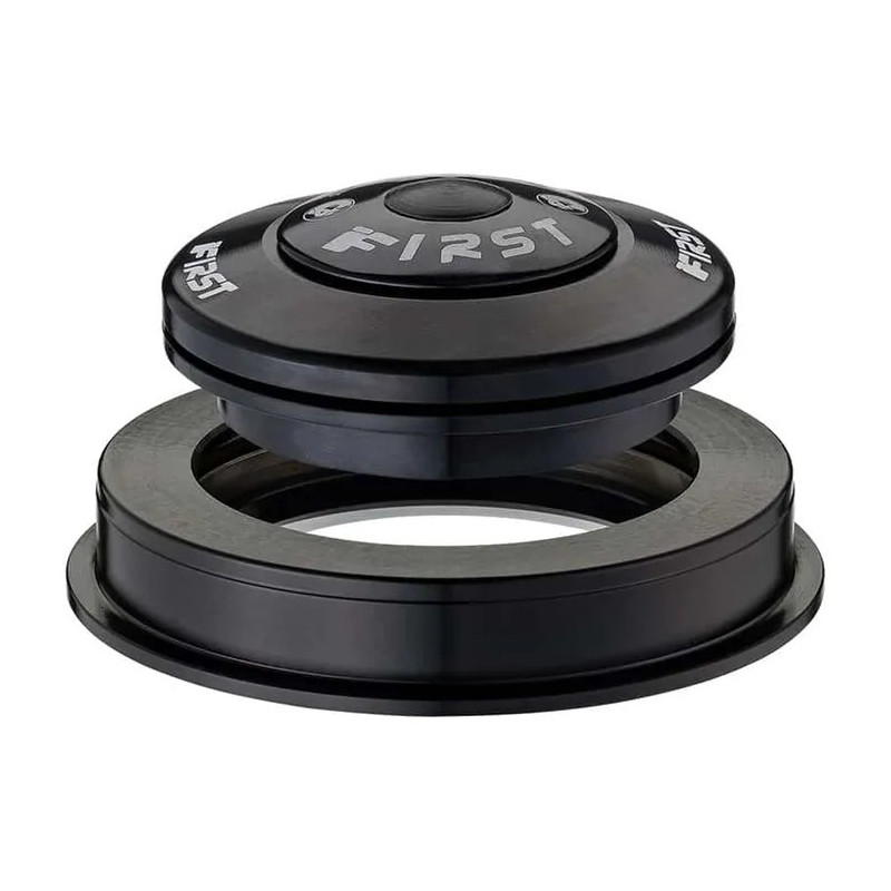 AHead set, Alloy, Sealed bearings,  1-1/8" to 1.8", Cup OD 44/66, crown cone 45.8, Height 12mm