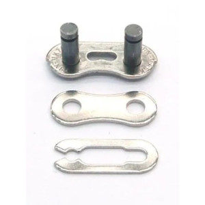 CONNECTING LINKS - 1/8", Spring Clip Type, For 1864A SILVER (Sold Individually)