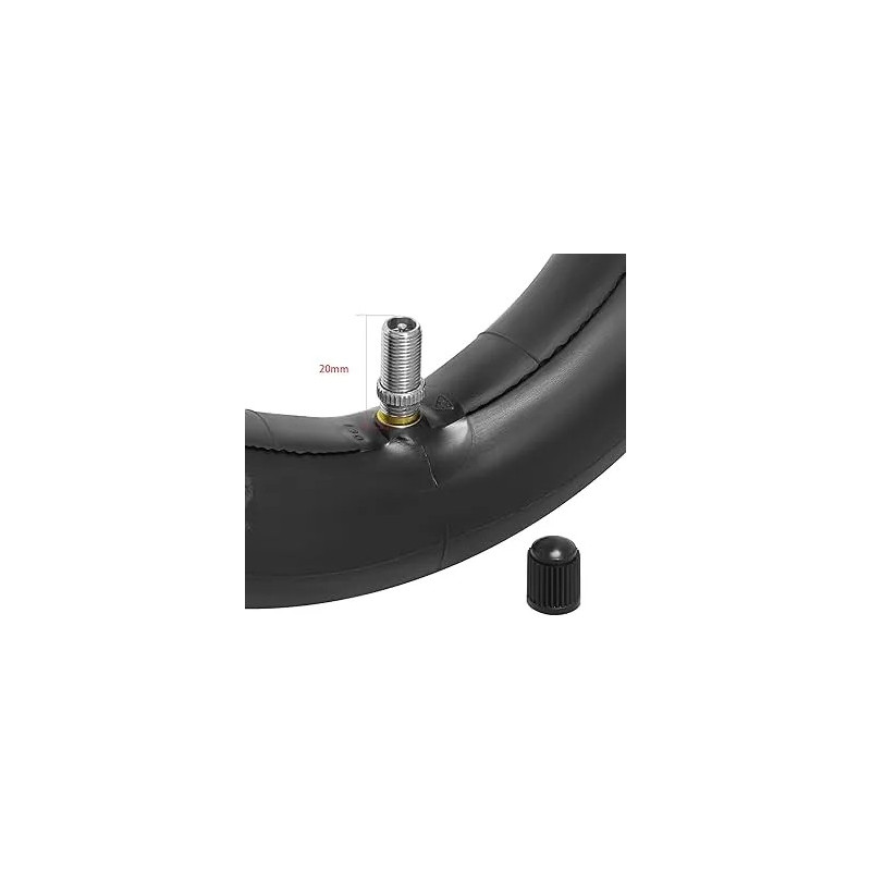 Tube 10 x 2.5, (20mm TR4A valve) Suit electric scooter (A/V - Schrader Valve)