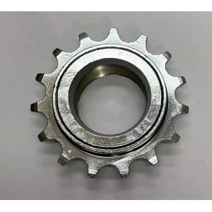 FREEWHEEL - 3/32 x 15T DICTA 'Four notch release' CNC Machined, SILVER