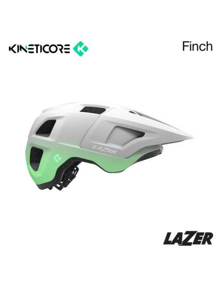 Lazer Finch KC 50-56cm Matt White/Mint