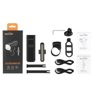 Magicshine Light Set - Allty 600V2 & SeeMee 30V2 Combo - USB-C - IPX6