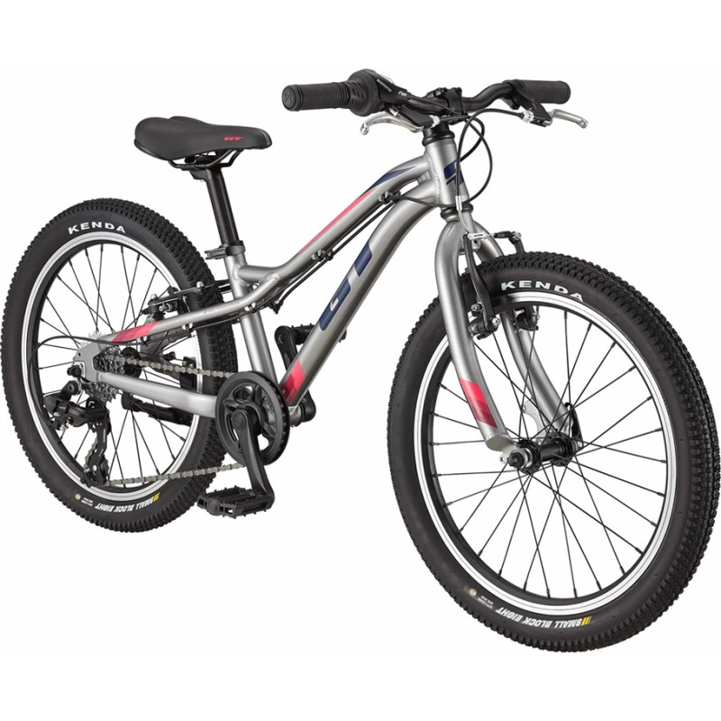 GT Bicycles Stomper Prime 20" Kids MTB Bike - Silver