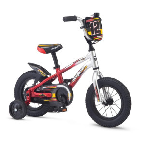 Mongoose Lil Goose 12" Silver / Red