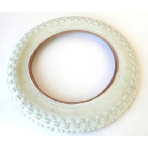 TYRE  16 x 2.125 WHITE BMX (57-305)