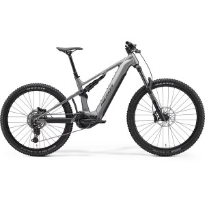 Merida eOne-Sixty 400 Electric LG Enduro Bike Gunmetal Grey/Black
