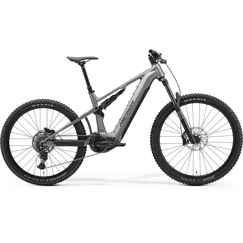 Merida eOne-Sixty 400 Electric LG Enduro Bike Gunmetal Grey/Black
