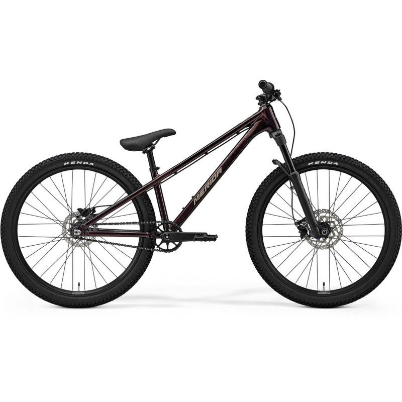 2027 Merida DIRT 500 Metallic Black (Smoked Silver)