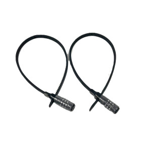 JetBlack Zip Tie Combo Pair 530mm Reset 3-digit