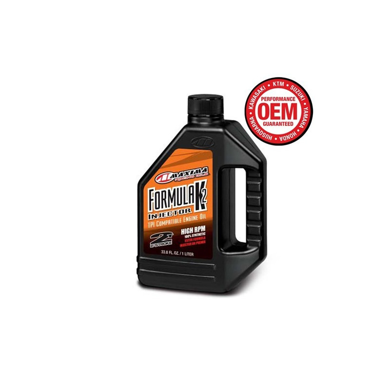 MAXIMA FORMULA K2 INJECTOR 2T 100% SYNTHETIC 1L / 34OZ