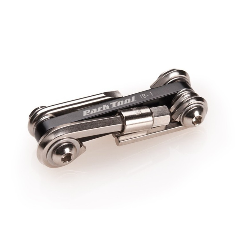 Park Tool IB-1 I-Beam Mini Fold Up Hex Wrench/Screwdriver Set