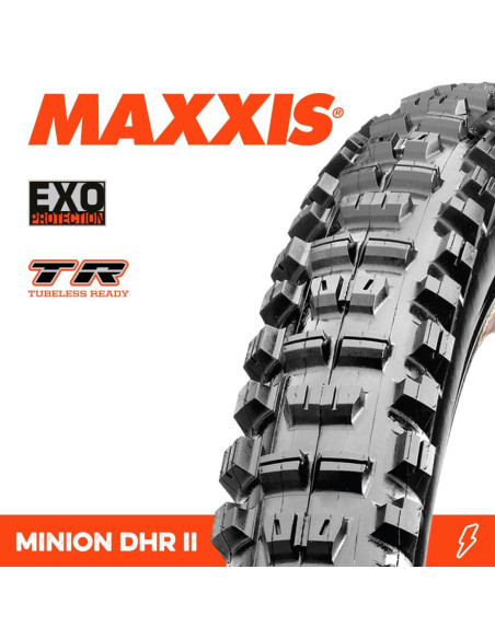 Maxxis Minion Dhr Ii 27.5x2.30 EXO/TR Foldable