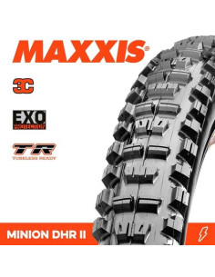 Maxxis Minion Dhr Ii 27.5x2.40 WT 3C/EXO/TR Foldable