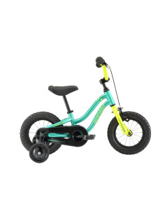 2021 Merida Matts J12 Girls 12" Silk Teal/Yellow