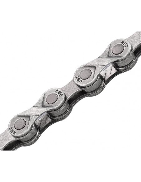 CHAIN - 8 Speed - KMC E8 EPT - 136L - DARK SILVER - EcoPro TeQ