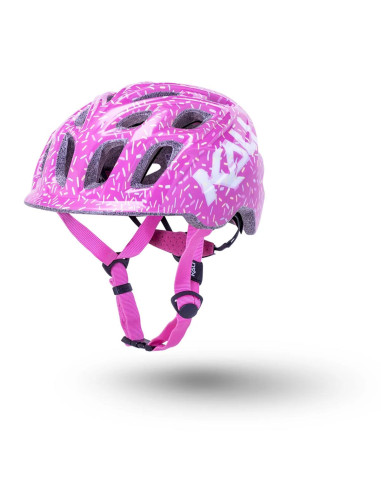 Kali Chakra Child Kids Helmet - Sprinkles Pink