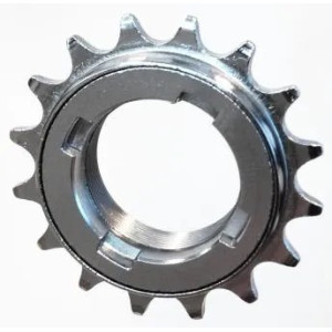 FREEWHEEL  1/8" x 16T, DICTA "EZ-OFF" CNC Machined, SILVER