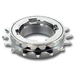 FREEWHEEL - 3/32 x 17T, "DICTA EZ-OFF" CNC Machined, SILVER