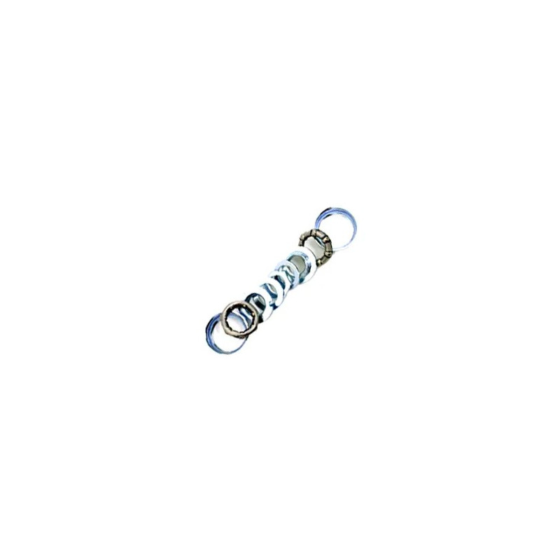 BOTTOM BRACKET SET - For Small Diameter One Piece Crank, SILVER, OD 43.1